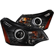 FORD Focus 2008-2011 Projector Strålkastare Svart ANZO